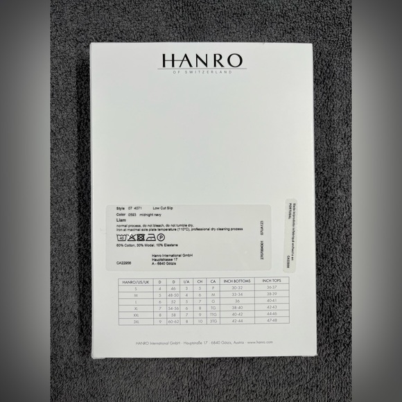 Hanro Liam low rise brief - Picture 3 of 5